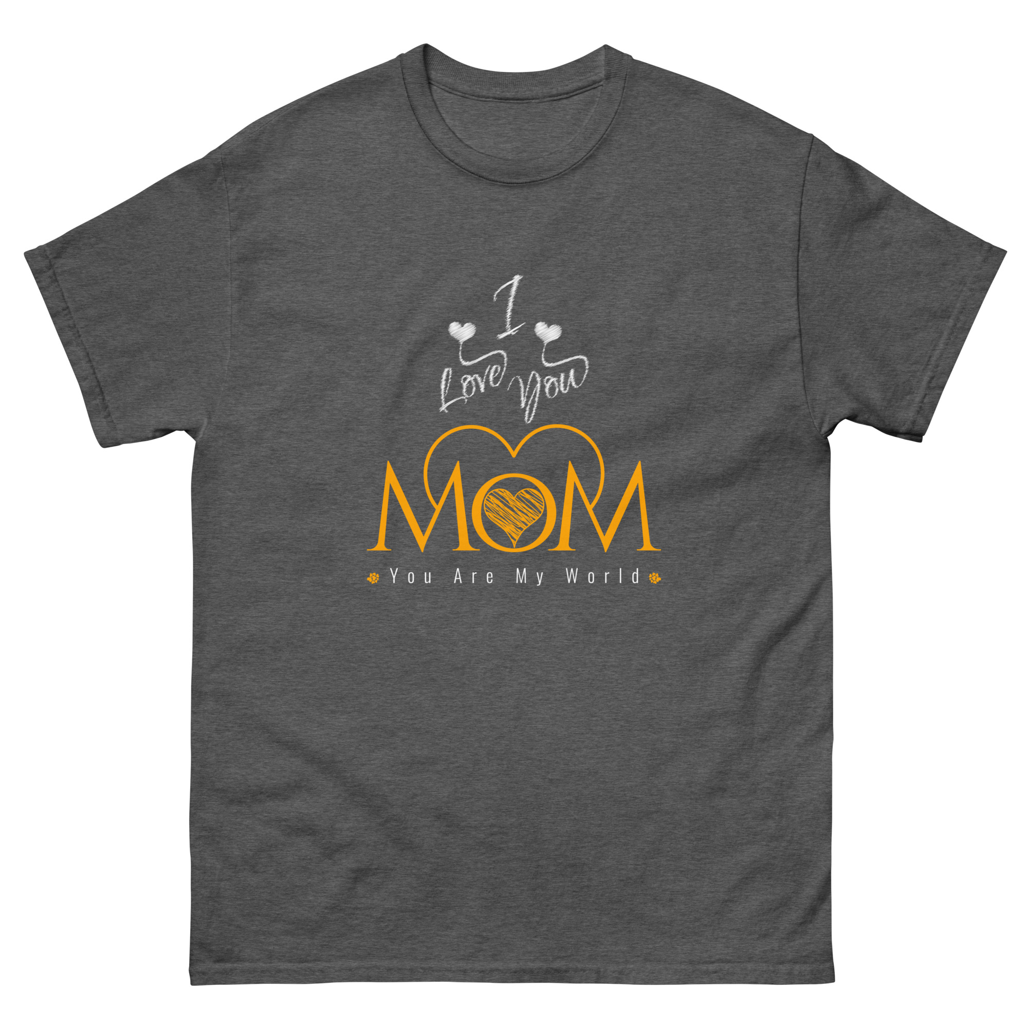 Mother’s Day Shirt – I Love You Mom You Are My World - Image 15