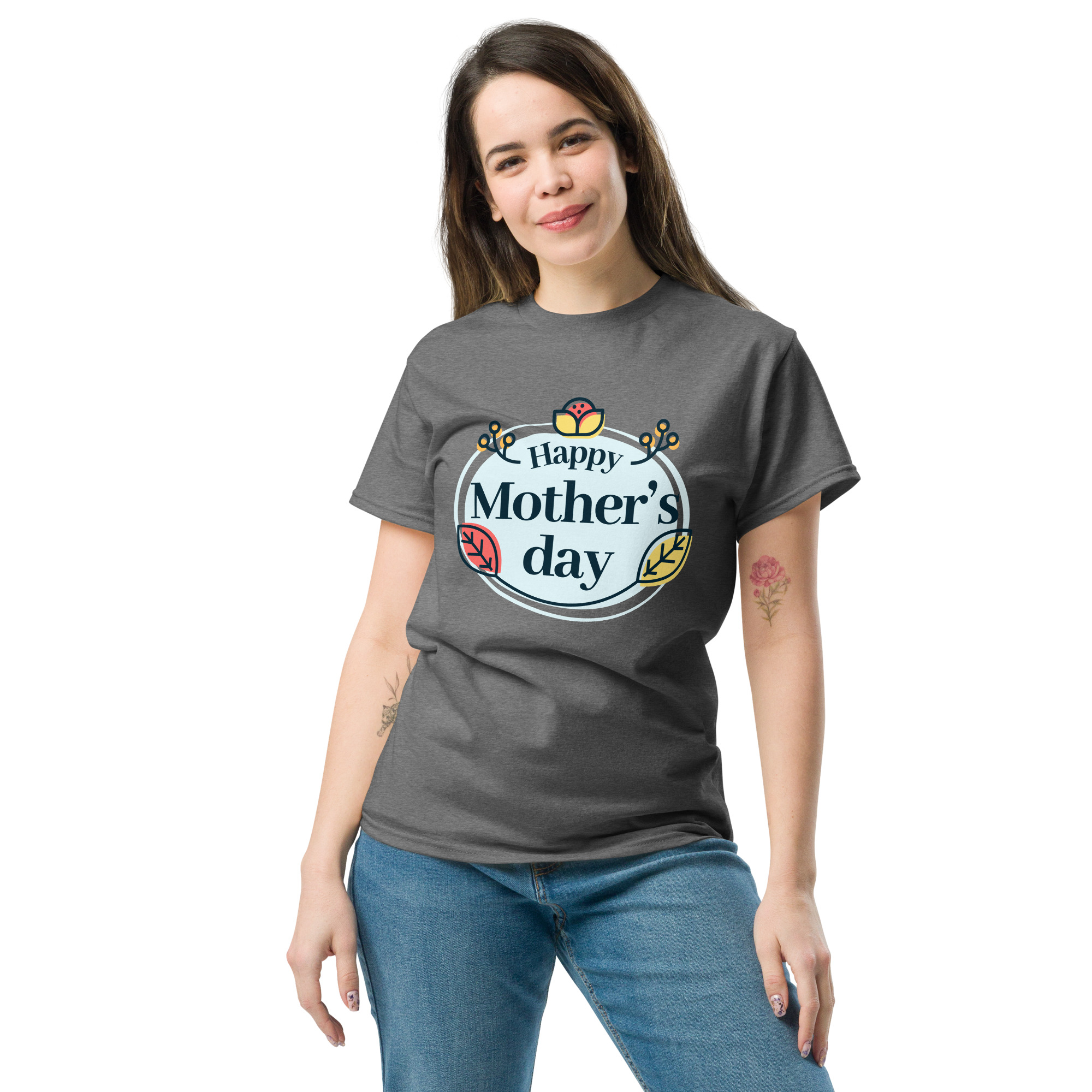 Mom Vibes – Unisex Classic Tee for Mother’s Day - Image 4