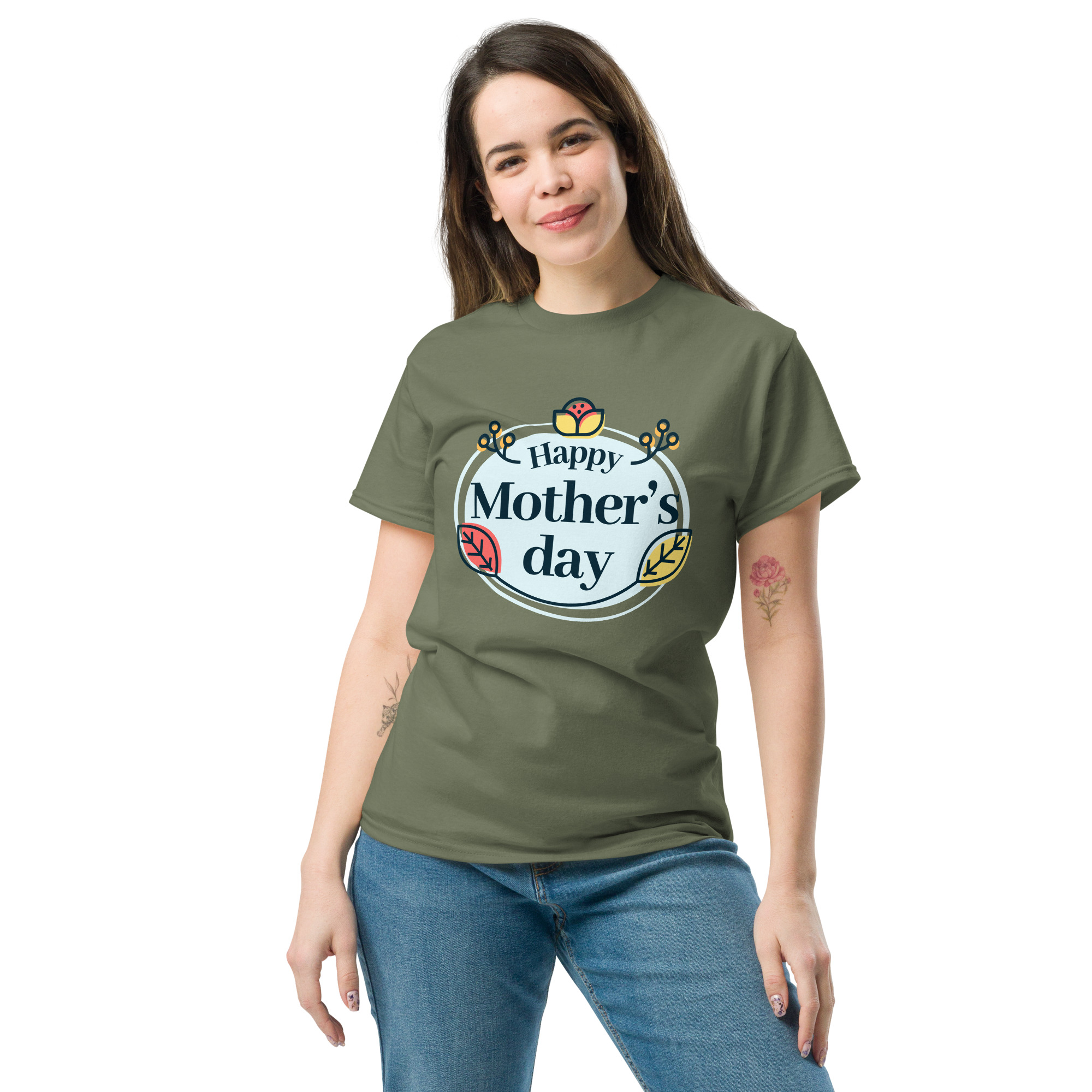 Mom Vibes – Unisex Classic Tee for Mother’s Day - Image 3