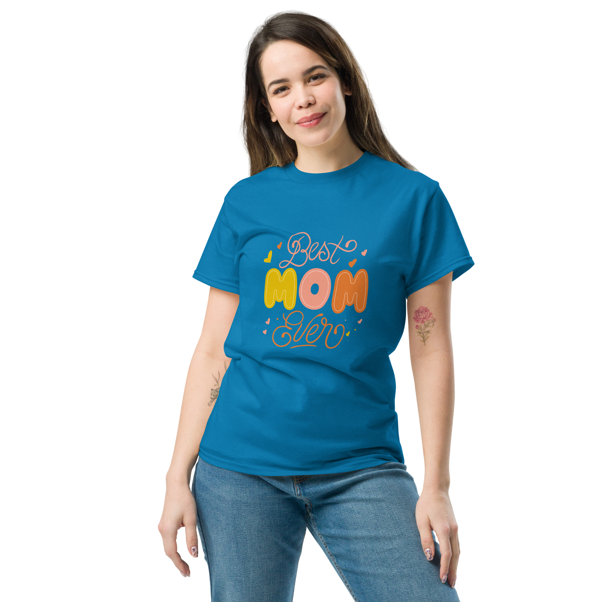 Forever My Mom, Always My Friend – Mother’s Day Tee - Image 3