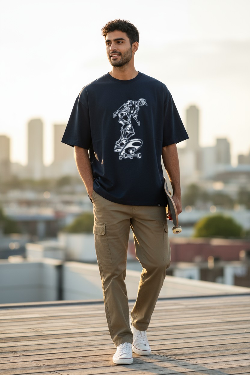 Everyday Oversized Unisex T-Shirt-Comfort Meets Style - Image 2