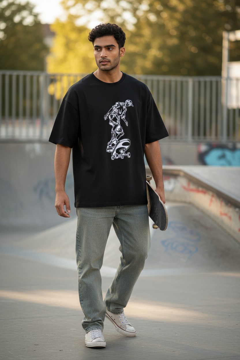 Everyday Oversized Unisex T-Shirt-Comfort Meets Style - Image 3