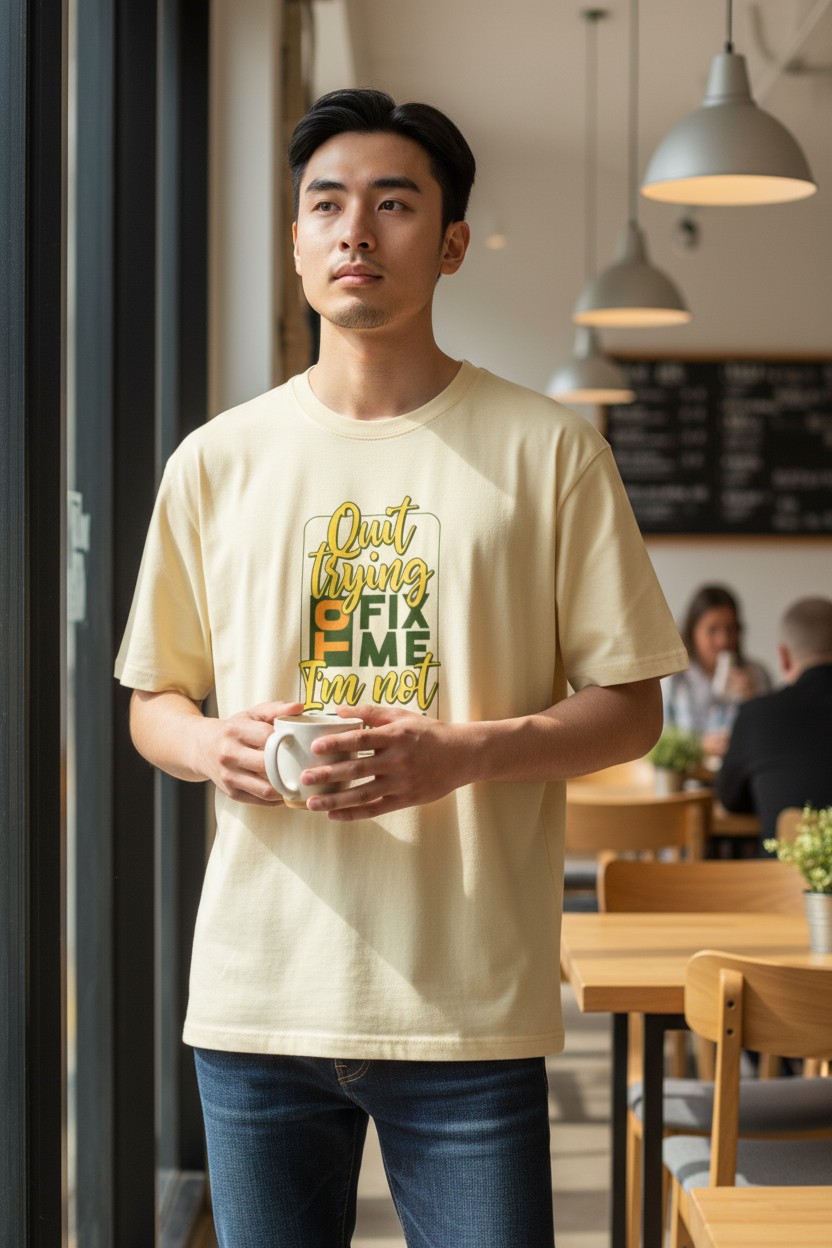 Premium Unisex Oversized T-Shirt-Loose Fit Essential