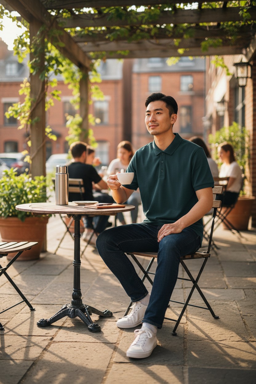 Men's Polo - Image 8