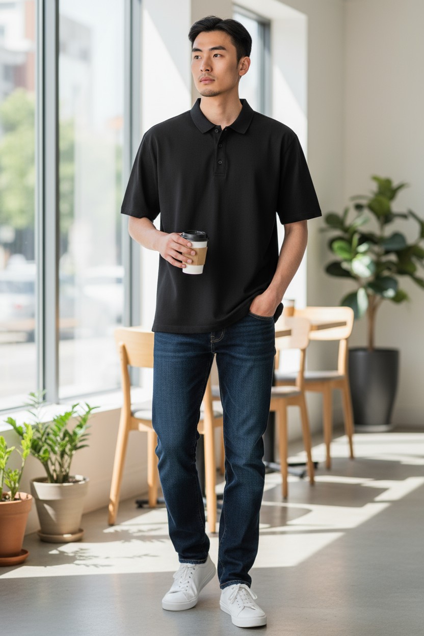 Men's Polo - Image 4