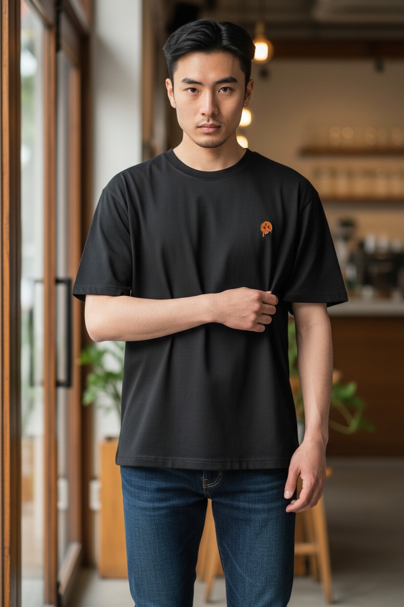 Unisex Essential Cotton Crew T-Shirt - Image 5