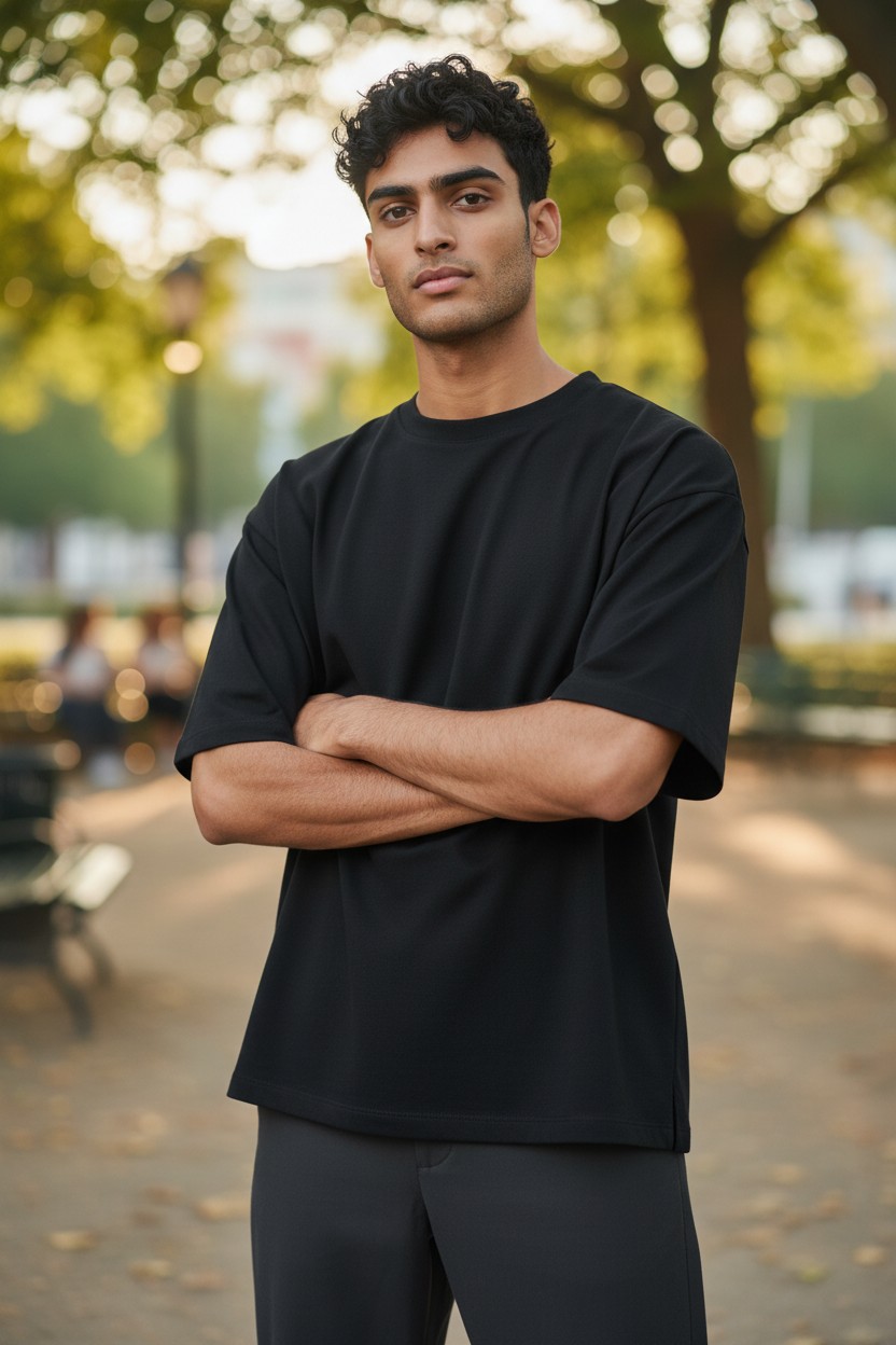 Unisex Premium Cotton Crew T-Shirt - Image 7