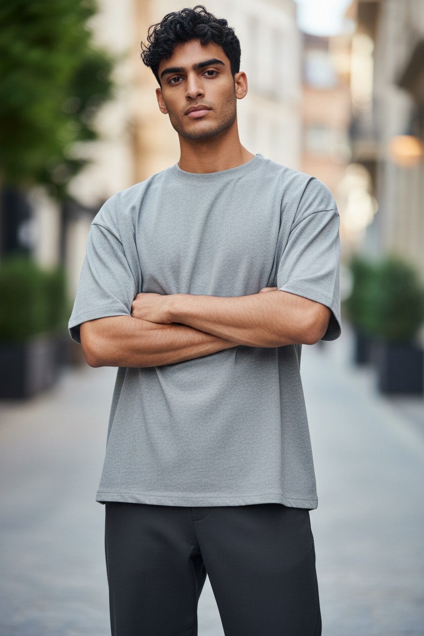 Unisex Premium Cotton Crew T-Shirt - Image 10