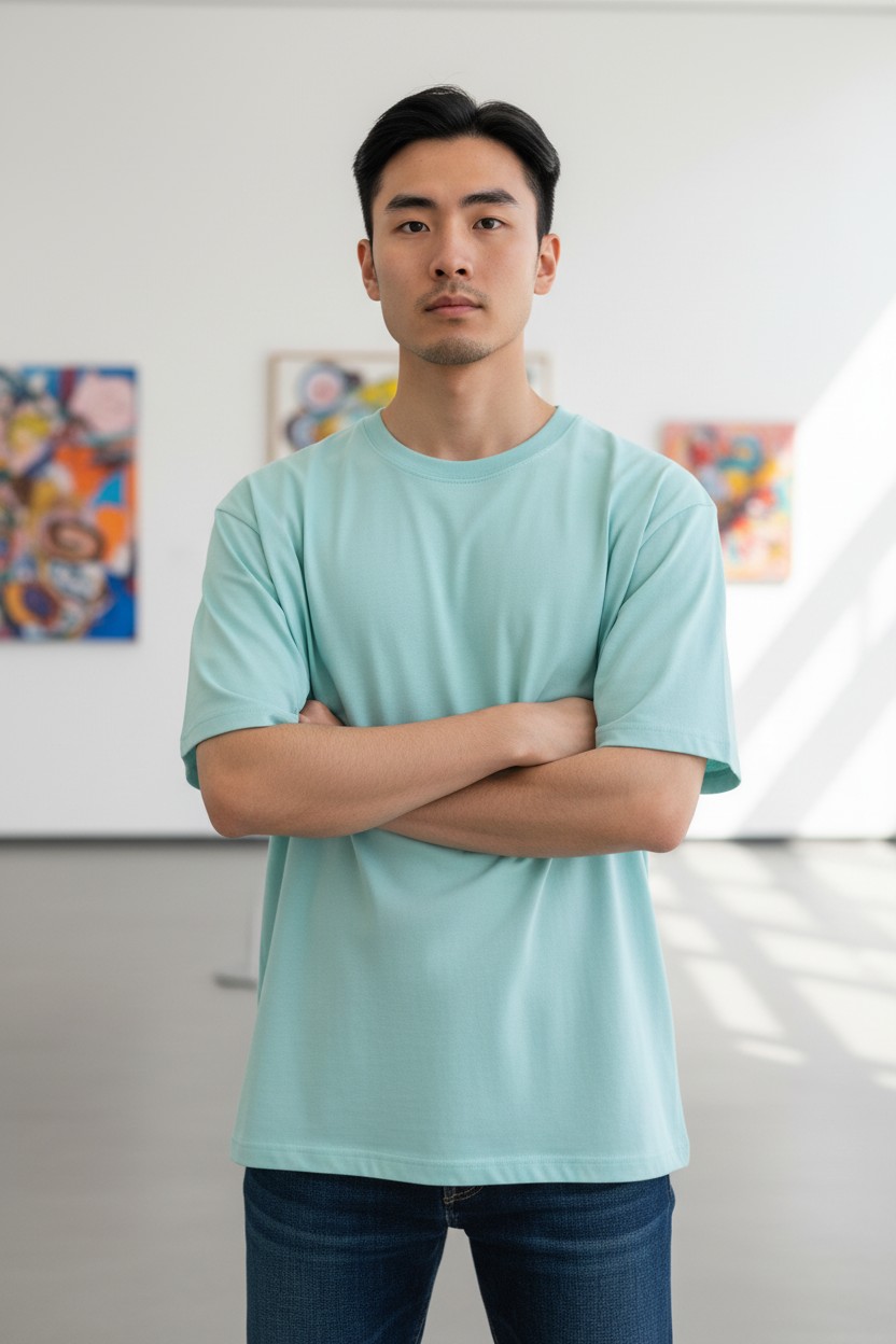 Unisex Timeless Crewneck T-Shirt - Image 5