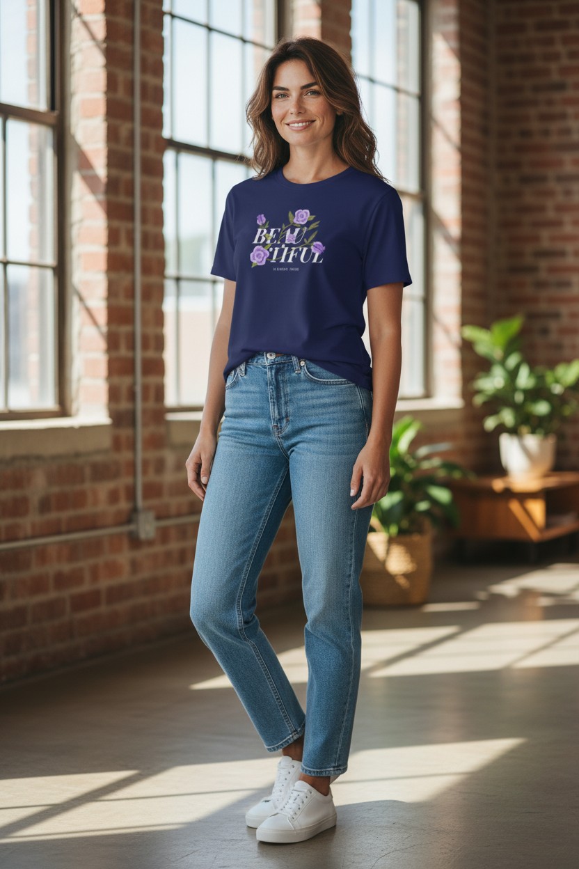 Unisex Everyday Crew Tee - Image 2